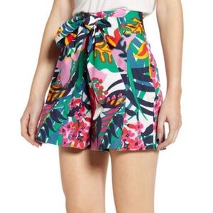 J. Crew Multicolor Floral Shorts